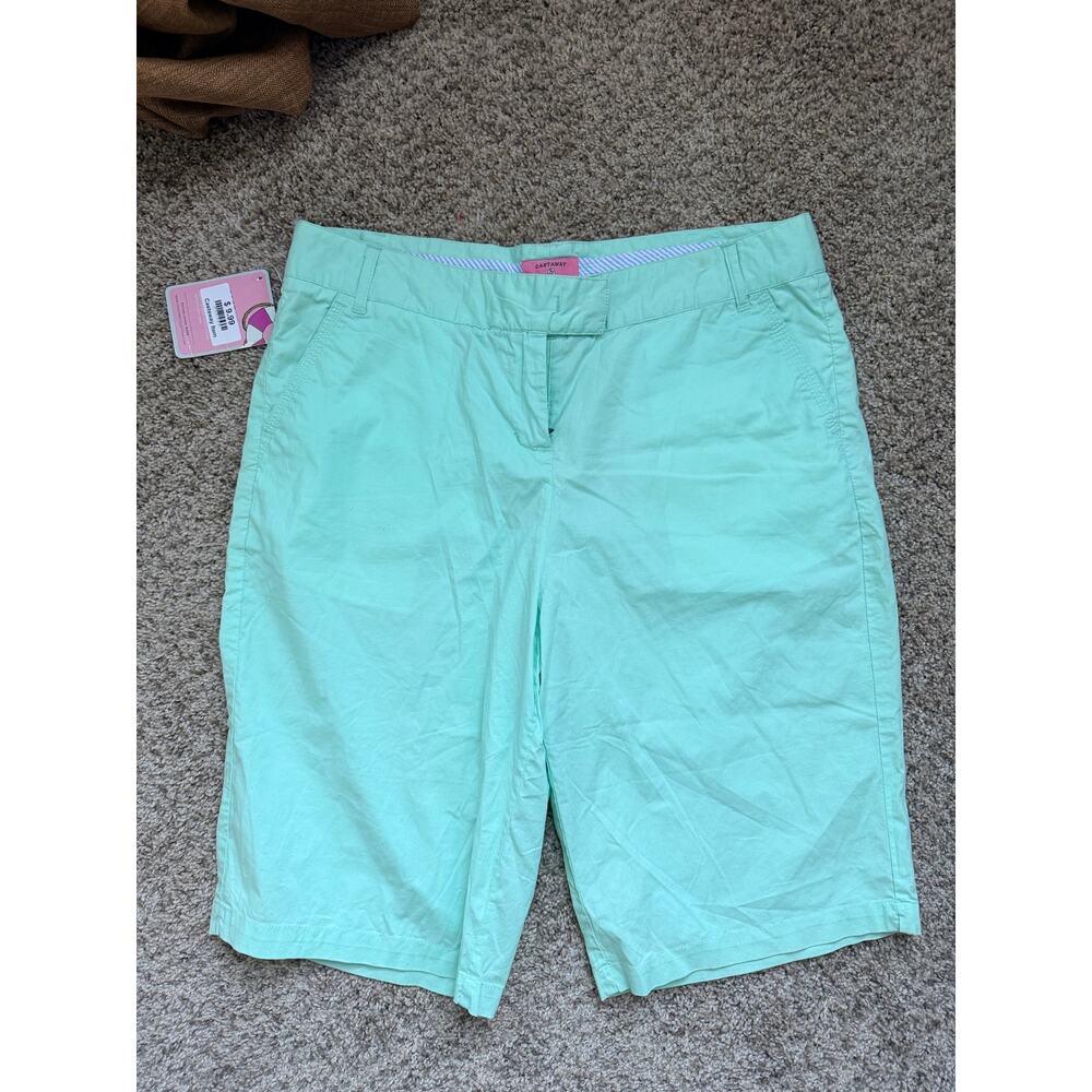 Castaway  Cotton Blend Shorts Green NWT 16 Womens